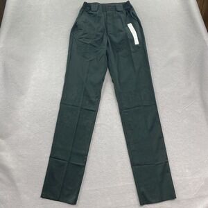 5.11 Tactical Series Pants Womens 4 Green Class A Uniform Outdoors Unhemmed